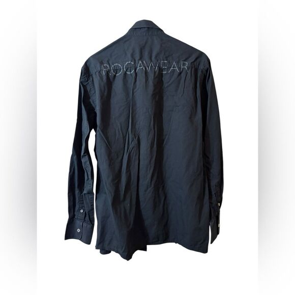 Rocawear medium black button up shirt - Picture 2 of 3